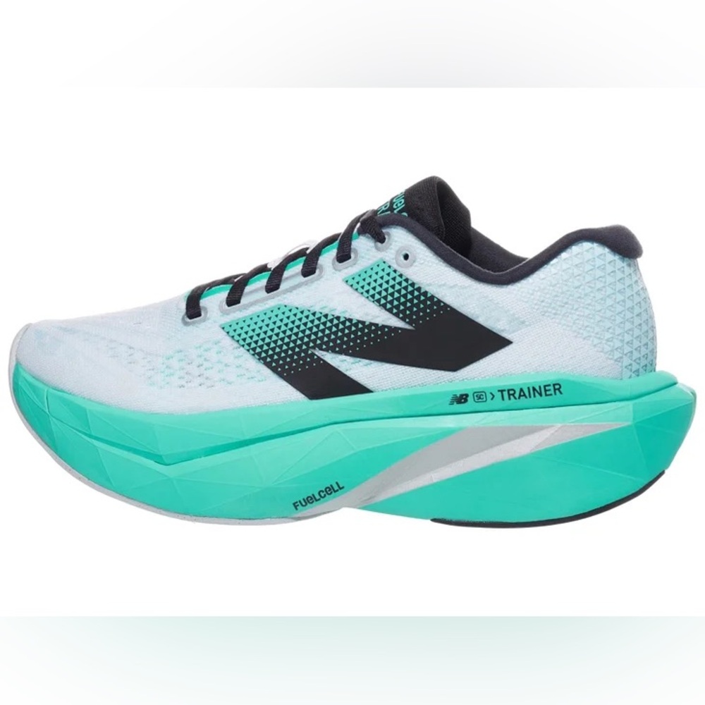 New Balance fuelcell Supercomp Trainer v3 Running Shoes white/cyber blue